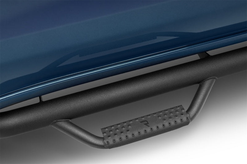 N-Fab Nerf Step 2019 Chevy/GMC 1500 Crew Cab - Cab Length - Tex. Black - 3in N-Fab Side Steps  AXOPROS