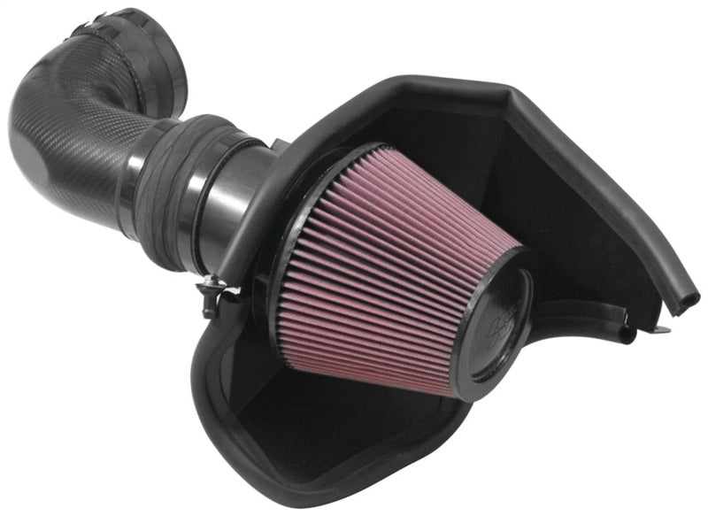 K&N 2017 Chevrolet Camaro ZL1 V8-6.2L Aircharger Performance Intake K&N Engineering Cold Air Intakes  AXOPROS