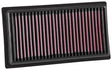 K&N 2017 Subaru BRZ H4-2.0L F/I Replacement Drop In Air Filter K&N Engineering Air Filters - Drop In  AXOPROS