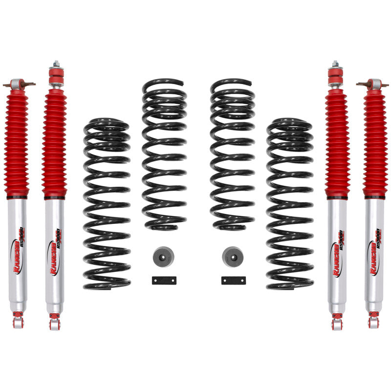 Rancho 07-17 Jeep Wrangler Front and Rear Suspension System - Master Part Number / One Box Rancho Lift Kits  AXOPROS