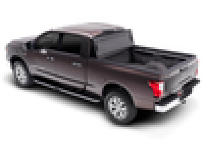 BAK 16-20 Nissan Titan XD 6ft 6in Bed (w or w/o Track System) BAKFlip MX4 Matte Finish BAK Tonneau Covers - Hard Fold  AXOPROS