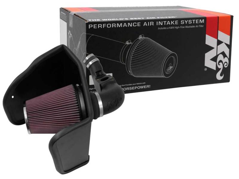 K&N 16-19 Chevrolet Colorado L4-2.8L DSL Performance Intake Kit K&N Engineering Cold Air Intakes  AXOPROS