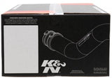 K&N 11-12 Ford Fiesta 1.6L L4 Silver Typhoon Performance Intake K&N Engineering Cold Air Intakes  AXOPROS