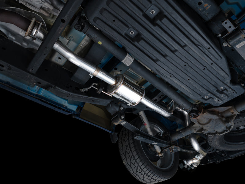 AWE 21-25 Ford F150 (14th Gen Reg Cab) Cat-Back Exhaust - 4.5in Dual Side Exit Diamond Black Tips AWE Tuning Catback  AXOPROS