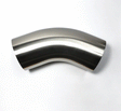 Stainless Bros Stainless Bros 1.88in Diameter 1D / 1.88in CLR 16GA 45 Degree Mandrel Bend w/ Leg Steel Tubing aftermarket performance part