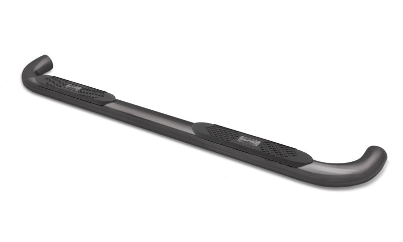 Lund 09-17 Dodge Ram 1500 Quad Cab 4in. Oval Curved Steel Nerf Bars - Black LUND Nerf Bars  AXOPROS