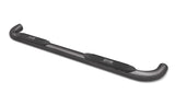 Lund 09-17 Dodge Ram 1500 Quad Cab 4in. Oval Curved Steel Nerf Bars - Black LUND Nerf Bars  AXOPROS