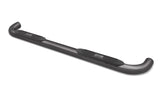 Lund 10-17 Dodge Ram 2500 Crew Cab 4in. Oval Curved Steel Nerf Bars - Black LUND Nerf Bars  AXOPROS