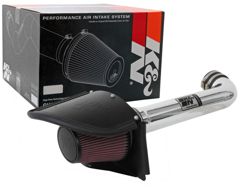 K&N 12-18 Jeep Wrangler V6-3.6L High Flow Performance Intake Kit (12-15 CARB Approved) K&N Engineering Cold Air Intakes  AXOPROS