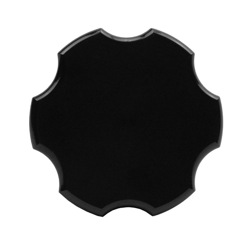 Wehrli 2001+ GM Duramax LB7/LLY/LBZ/LMM/LML/L5P Billet Oil Fill Cap - Black Anodized Wehrli Oil Fill Tubes  AXOPROS