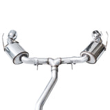 AWE Tuning 22+ Honda Civic Si/Acura Integra Touring Edition Catback Exhaust - Dual Chrome Silver Tip AWE Tuning Catback  AXOPROS