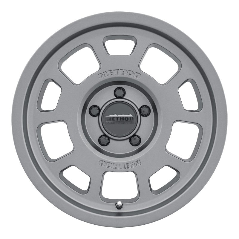 Method MR705 17x8.5 0mm Offset 5x5 71.5mm CB Titanium Wheel Method Wheels Wheels - Cast  AXOPROS