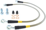 StopTech 97-04 Chevrolet Corvette Stainless Steel Rear Brake Line Kit Stoptech Brake Line Kits  AXOPROS