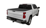 Access LOMAX Tri-Fold Cover 16-20 Toyota Tacoma 6in Box Split Rail - Black Urethane Access Bed Covers - Folding  AXOPROS