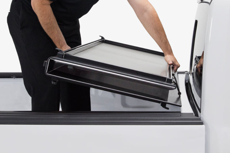 Access LOMAX Tri-Fold Cover 2019+ Chevy/GMC Full Size 1500 - 5ft 8in Box Access Bed Covers - Folding  AXOPROS