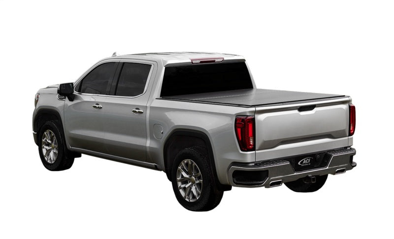 Access LOMAX Tri-Fold Cover 2019+ Chevy/GMC Full Size 1500 - 5ft 8in Box Access Bed Covers - Folding  AXOPROS