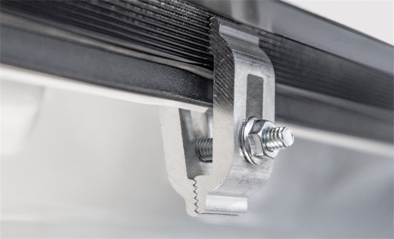 Access LOMAX Tri-Fold Cover Black Urethane Finish 04+ Ford F-150 - 5ft 6in Bed Access Bed Covers - Folding  AXOPROS