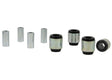 Whiteline Plus 11/05+ Dodge Charger/ 3/08+ Challenger Front Upper Inner Control Arm Bushing Kit Whiteline Bushing Kits  AXOPROS