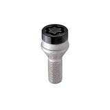 McGard Wheel Lock Bolt Set - 4pk. (Cone Seat) M14X1.5 / 17mm Hex / 31.0mm Shank Length - Black McGard Wheel Bolts  AXOPROS