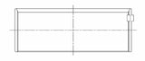ACL Chevrolet V8 305-350-400 Race Series Standard Size Conrod Rod Bearing Set ACL Bearings  AXOPROS