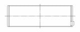ACL Chrysler 345, 370 ci (5.7L/6.1L) Hemi .25 Oversize High Performance Rod Bearing Set ACL Bearings  AXOPROS