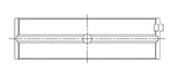 ACL Mitsubishi 6G72, 6G72T, 6G73 Main Bearings Standard Size ACL Bearings  AXOPROS