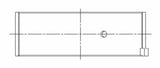 ACL Nissan SR20DE/DET (2.0L) 0.025mm Oversized High Performance Rod Bearing Set - 17mm wide ACL Bearings  AXOPROS