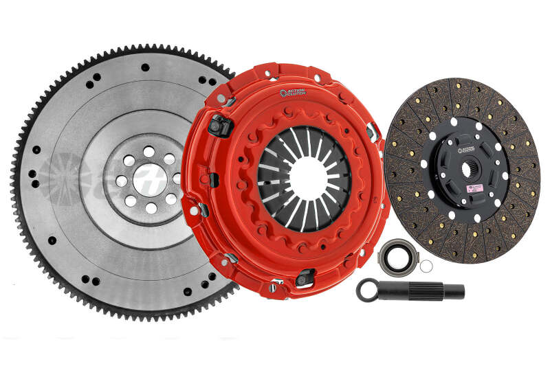 Action Clutch 12-15 Honda Civic Si 2.4L (K24Z7) Stage 1 Clutch Kit (1OS) w/OE-HD Flywheel Action Clutch Clutch Kits - Single  AXOPROS