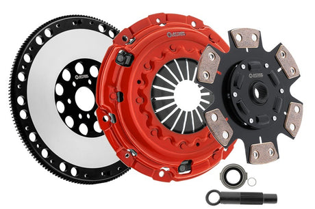Action Clutch 12-15 Honda Civic Si 2.4L (K24Z7) Stage 3 Clutch Kit (1MS) w/Lightened Flywheel Action Clutch Clutch Kits - Single  AXOPROS