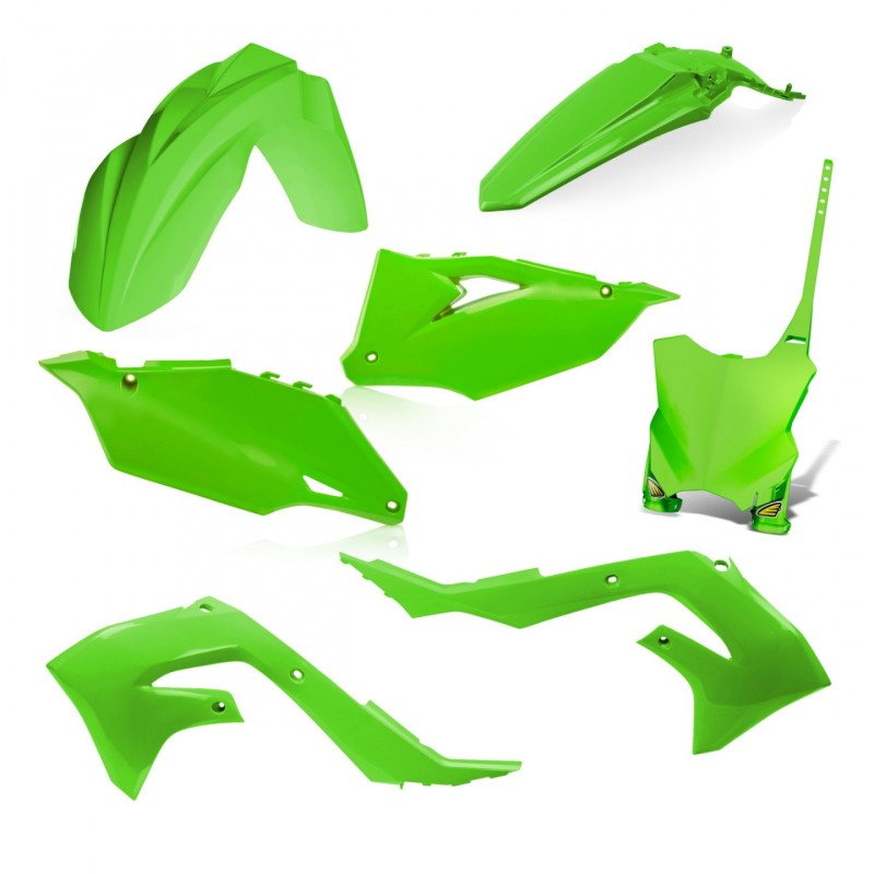 Cycra 21+ Kawasaki KX250F/X / 19-23 KX450F/X 5 pc. Replica Body Kit - OEM Color Cycra Plastics  AXOPROS
