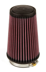 K&N Filter Universal Rubber Filter 3 1/2 inch Flange 4 5/8 inch Base 3 1/2 inch Top 7 inch Height K&N Engineering Air Filters - Universal Fit  AXOPROS