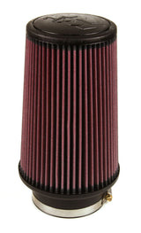 K&N Universal Rubber Filter 4inch FLG / 6inch OD-B / 4-5/8inch OD-T / 9inch H K&N Engineering Air Filters - Universal Fit  AXOPROS