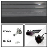Spyder 04-06 Dodge Durango Projector Headlights - Black PRO-YD-DDU04-LB-BK SPYDER Headlights  AXOPROS