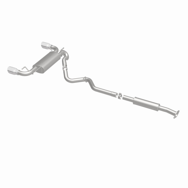MagnaFlow 13 Scion FR-S / 13 Subaru BRZ Dual Split Rear Exit Stainless Cat Back Performance Exhaust Magnaflow Catback  AXOPROS