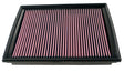 K&N Replacement Air Filter DODGE NITRO 2007-2010; JEEP LIBERTY / CHEROKEE 2008-2010 K&N Engineering Air Filters - Drop In  AXOPROS