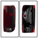 Xtune Ford Bronco F150 F250 F350 F450 92-96 OE Style Tail Lights Red Smoked ALT-JH-FB92-OE-RSM SPYDER Tail Lights  AXOPROS