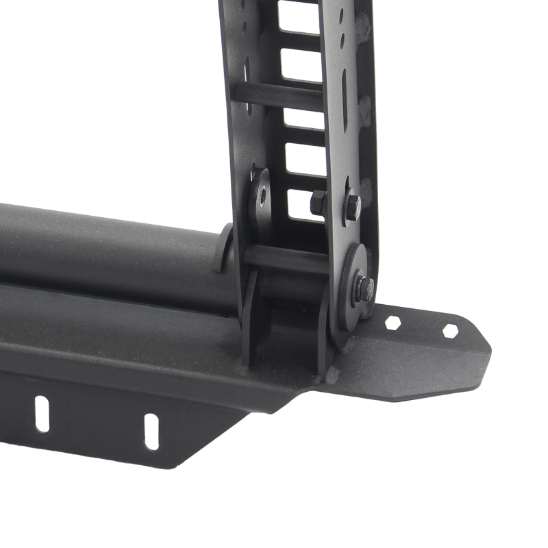 Go Rhino 15-22 Chevrolet/GMC Colorado/Canyon XRS Overland Xtreme Rack Blk - Box 1 (Req. 5951000T-02) Go Rhino Truck Bed Rack  AXOPROS