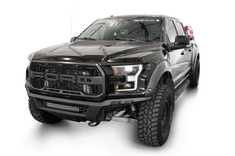ADD 17-20 Ford F-150 Raptor Phantom Front Bumper Addictive Desert Designs Bumpers - Steel  AXOPROS
