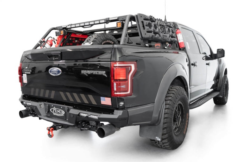 ADD 17-20 Ford F-150 Raptor Phantom Front Bumper Addictive Desert Designs Bumpers - Steel  AXOPROS