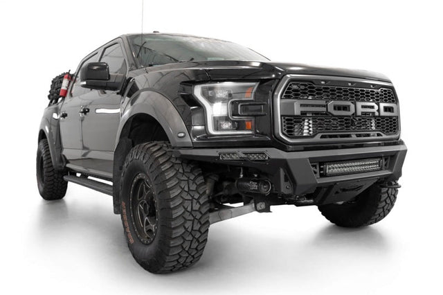 ADD 17-20 Ford F-150 Raptor Phantom Front Bumper Addictive Desert Designs Bumpers - Steel  AXOPROS