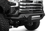 ADD 2022+ Chevrolet Silverado 1500 Black Label Front Bumper Addictive Desert Designs Bumpers - Steel  AXOPROS