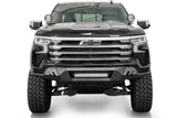 ADD 2022+ Chevrolet Silverado 1500 Black Label Front Bumper Addictive Desert Designs Bumpers - Steel  AXOPROS