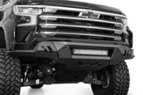 ADD 2022+ Chevrolet Silverado 1500 Black Label Front Bumper Addictive Desert Designs Bumpers - Steel  AXOPROS