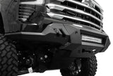 ADD 2022+ Chevrolet Silverado 1500 Black Label Front Bumper Addictive Desert Designs Bumpers - Steel  AXOPROS