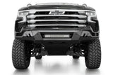 ADD 2022+ Chevrolet Silverado 1500 Black Label Front Bumper Addictive Desert Designs Bumpers - Steel  AXOPROS