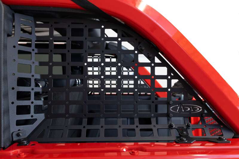 ADD 21-23 Ford Bronco & Bronco Raptor Rear Window Molle Storage Panels Addictive Desert Designs