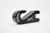 Addictive Desert Designs 1-5/16in Winch Fairlead Plate w/ Recessed Round End Hook - Black Addictive Desert Designs