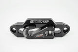 Addictive Desert Designs 1-5/16in Winch Fairlead Plate w/ Recessed Round End Hook - Black Addictive Desert Designs