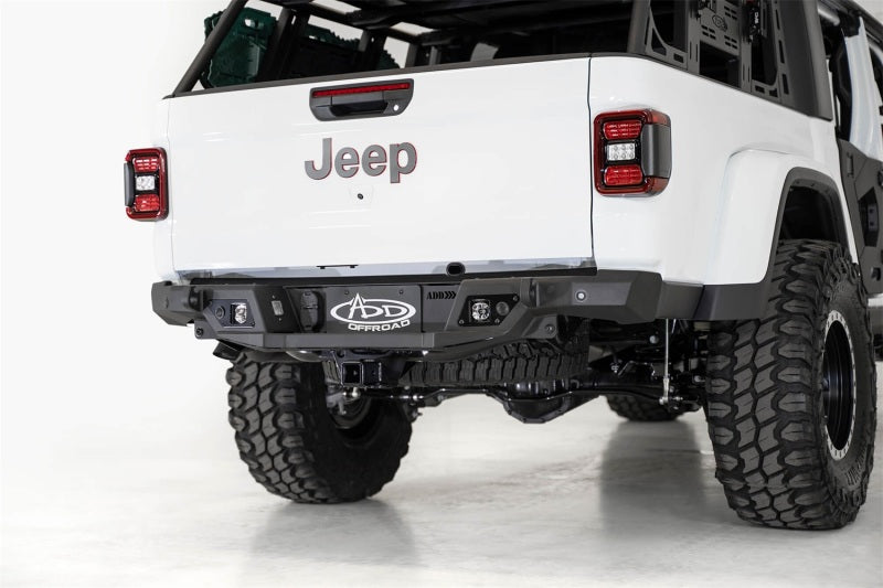Addictive Desert Designs 2020 Jeep Gladiator JT Stealth Fighter Rear Bumper Addictive Desert Designs