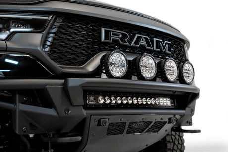 Addictive Desert Designs 2021 Dodge RAM 1500 TRX Light Hoop For PRO Bolt-On Front Bumper Addictive Desert Designs